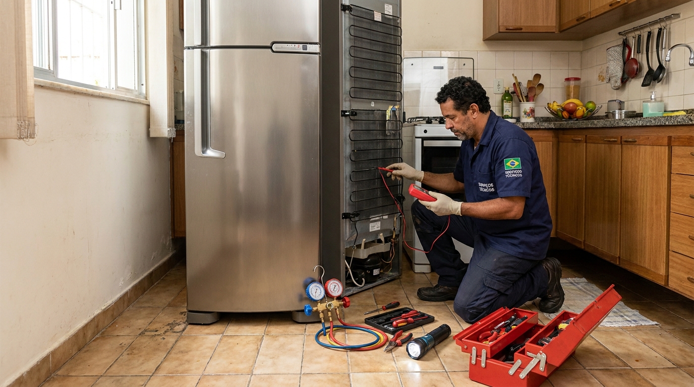 Manutenção na refrigeração em Viamão-RS
